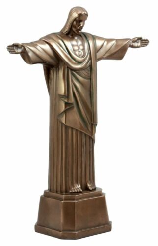 Ebros Gift Christ The Redeemer Statue Of Jesus Brazil Corocovado Landmark Figurine 11.5"H