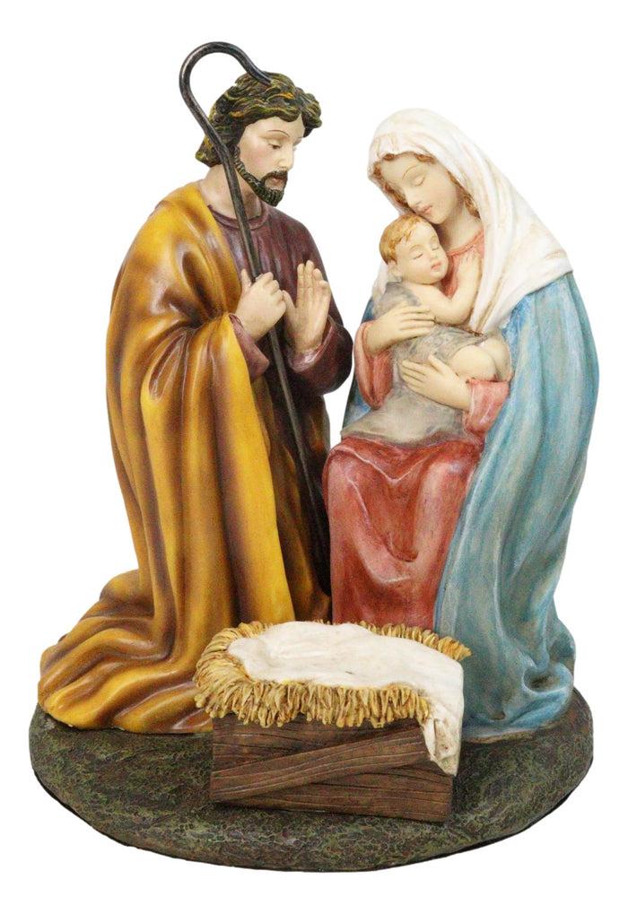 ebros gift Christmas Bethlehem Holy Family Mother Mary Joseph and Child Jesus Figurine