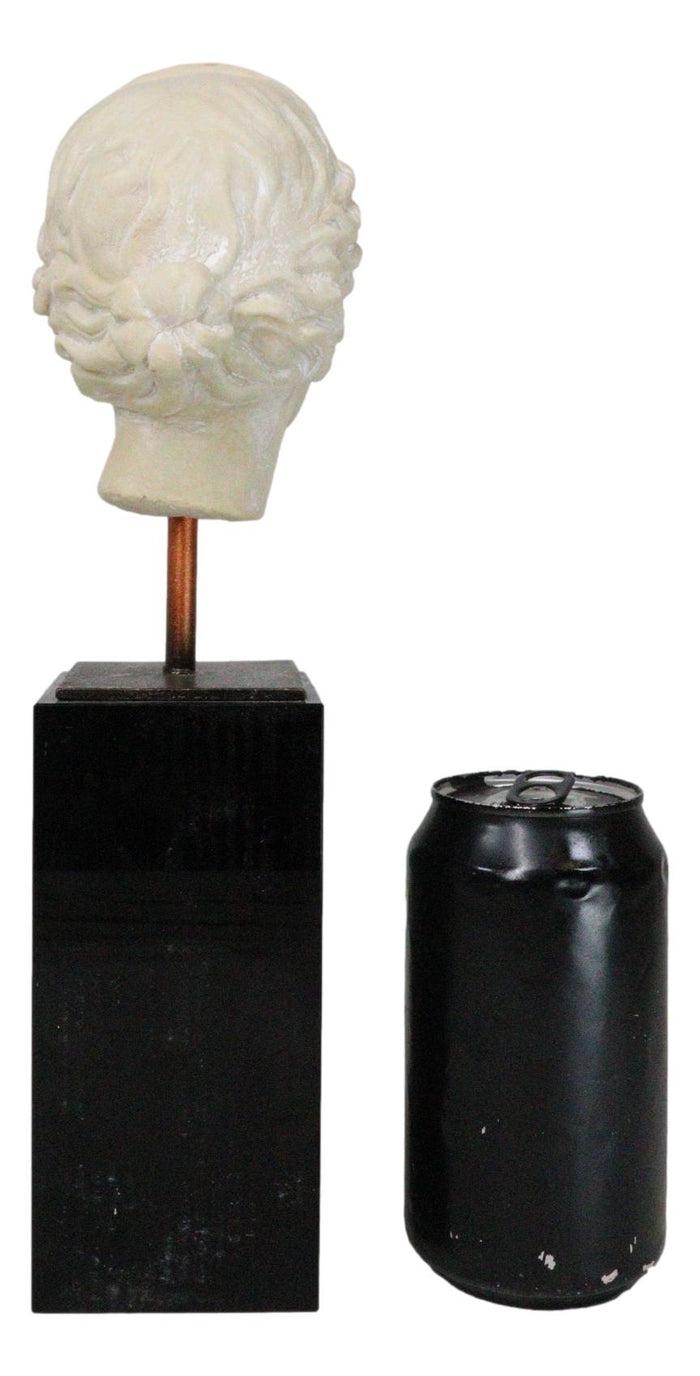 Ebros Gift Classical Greek Roman Goddess Aphrodite Head Bust Replica On Black Crystal Base