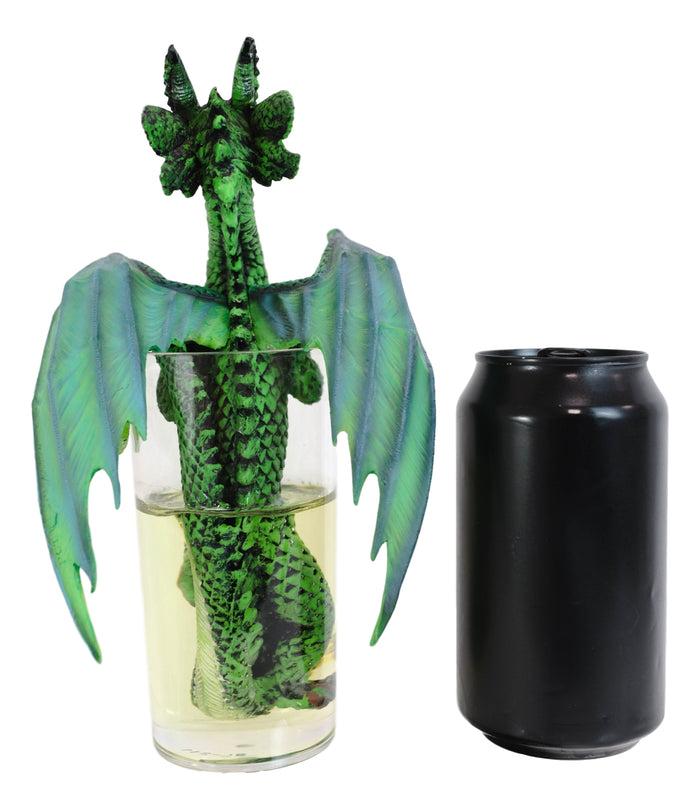 Ebros Gift Cocktail Spirit Drunk Mojito Lime Highball Dragon Statue Fantasy Decor Figurine