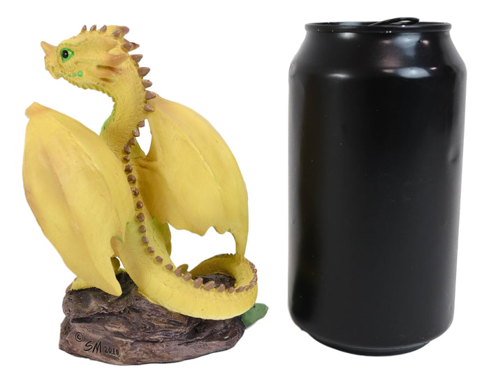 Ebros Gift Colorful Fruits Vegetables Honeydew Melon Dragon Figurine Fairy Garden Decor