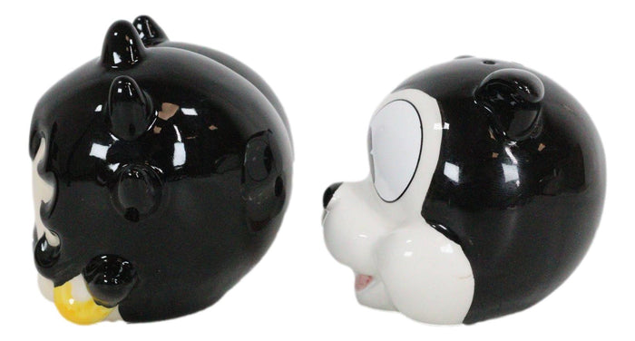 Ebros Gift Comical Betty Boop And Bimbo Dog Collectible Ceramic Salt And Pepper Shakers Set