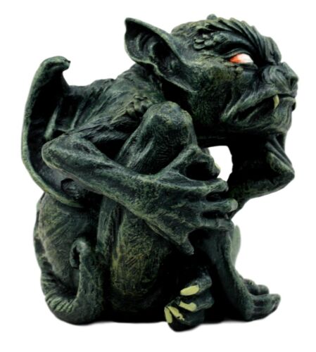 Ebros Gift Cool Devilish Collectible Winged Toad Troll Gargoyle Figurine Sinister Doubter