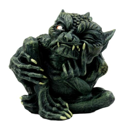 Ebros Gift Cool Devilish Collectible Winged Toad Troll Gargoyle Figurine Sinister Doubter