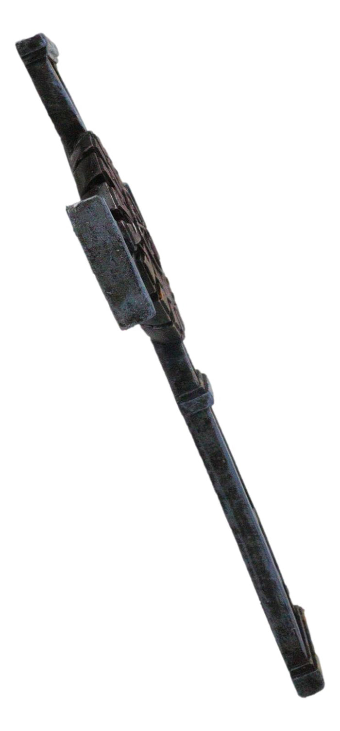 Ebros Gift Country Western Rustic Windmill Towers Decorative Wall Cross Figurine