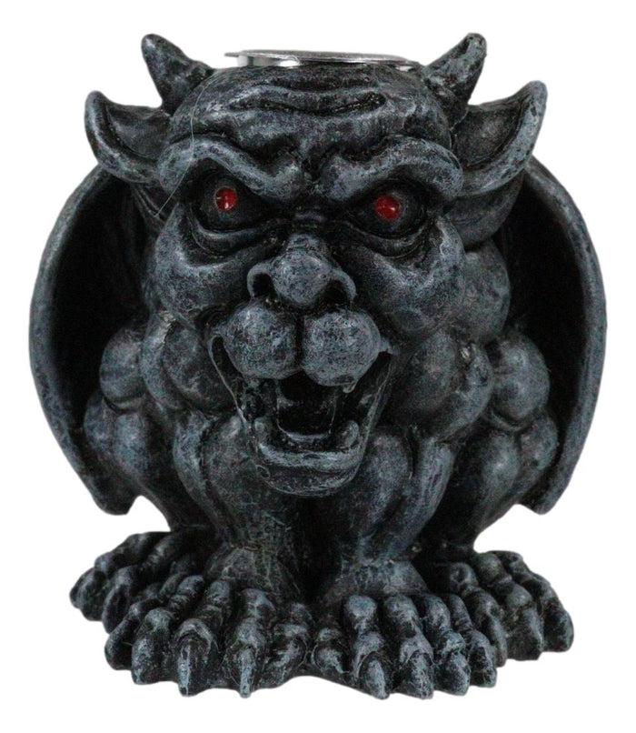 Ebros Gift Crouching Gothic Horned Devil Chimera Gargoyle Backflow Incense Cone Burner