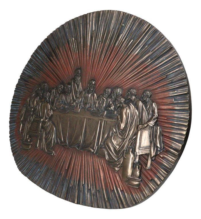 Ebros Gift Da Vinci The Last Supper Of Jesus And Disciples Wall Decorative Relief Figurine