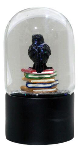 Ebros Gift Day Of The Dead Edgar Allan Poe Raven Bibliography Glitter Water Globe Figurine