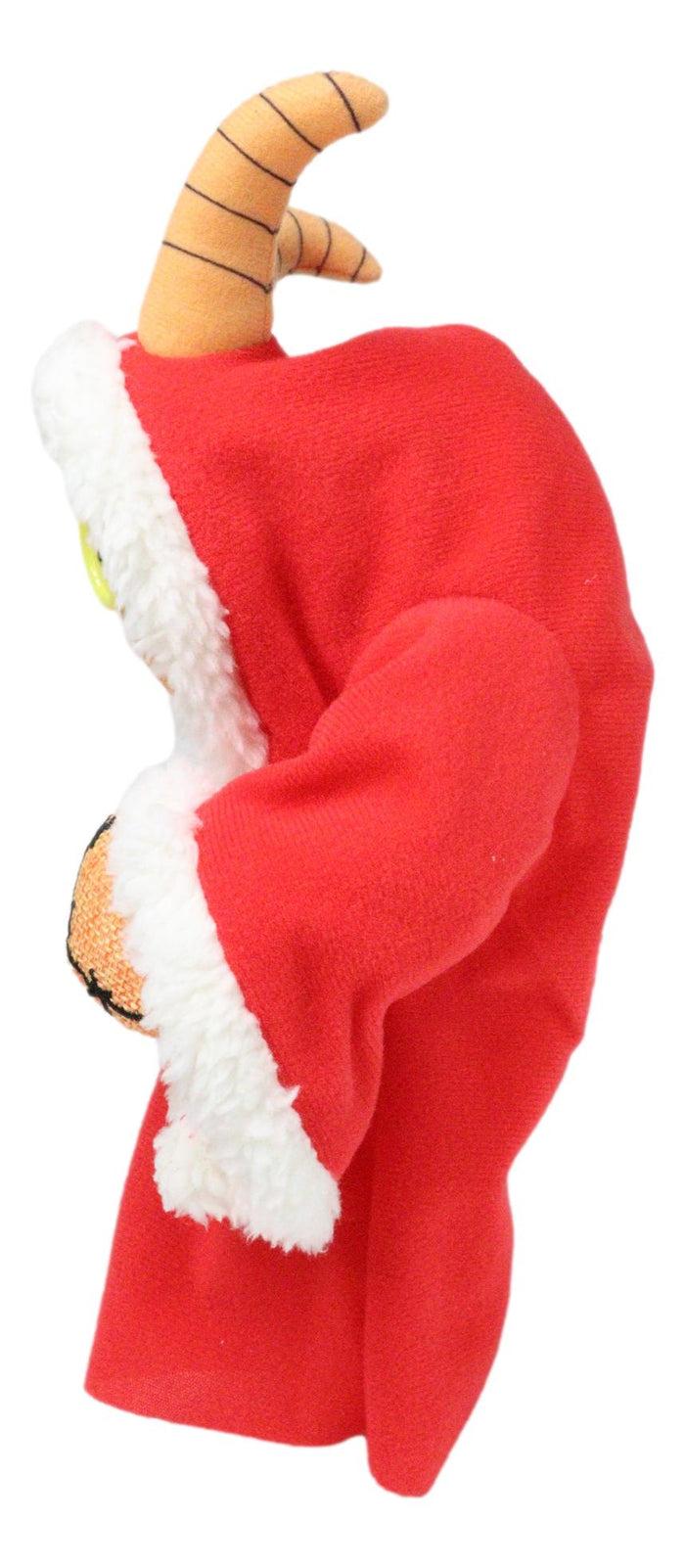 Ebros Gift Day Of The Dead Pinheadz Red Cloaked Krampus Hunchback Luxe Soft Plush Doll