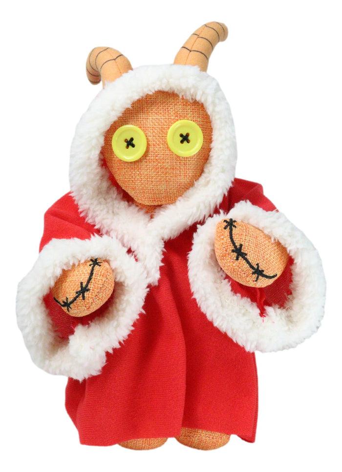 ebros gift Day of The Dead Pinheadz Red Cloaked Krampus Hunchback Luxe Soft Plush Doll