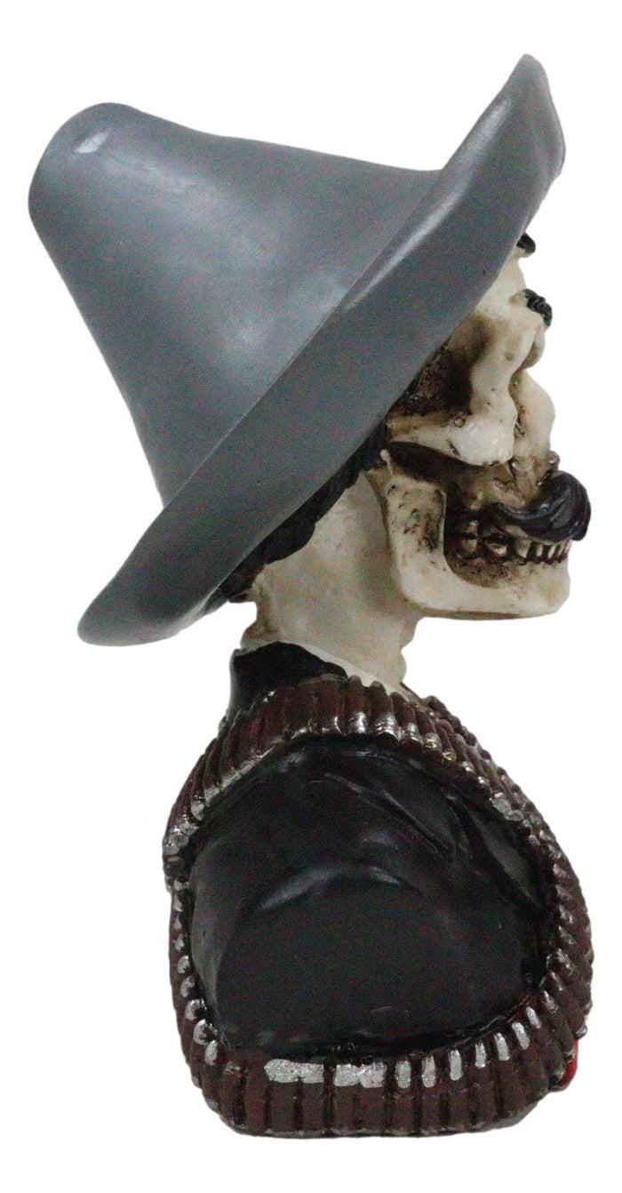 Ebros Gift Day Of The Dead Skeleton Emiliano Zapata Salazar Patriotic Bust Figurine Skull