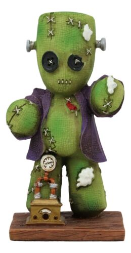 Ebros Gift Day Of The Dead Steampunk Clockwork Pinhead Monster Frankenstein Figurine 4.25"H