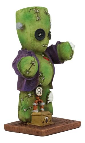 Ebros Gift Day Of The Dead Steampunk Clockwork Pinhead Monster Frankenstein Figurine 4.25"H