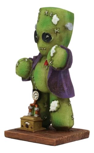 Ebros Gift Day Of The Dead Steampunk Clockwork Pinhead Monster Frankenstein Figurine 4.25"H