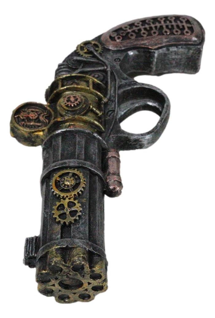 Ebros Gift Decorative Industrial Sci Fi Steampunk Blaster Pistol Gun Prototype Figurine