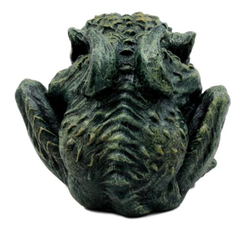 Ebros Gift Demonic Notre Dame Toad Troll Winged Gargoyle Figurine Collectible Shy Devil