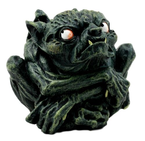 Ebros Gift Demonic Notre Dame Toad Troll Winged Gargoyle Figurine Collectible Shy Devil