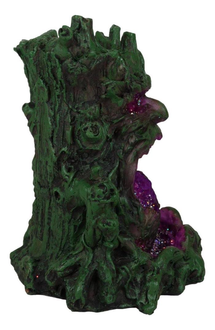 Ebros Gift Dendritic Greenman Tree Man Ent Backflow Incense Burner With LED Light Figurine