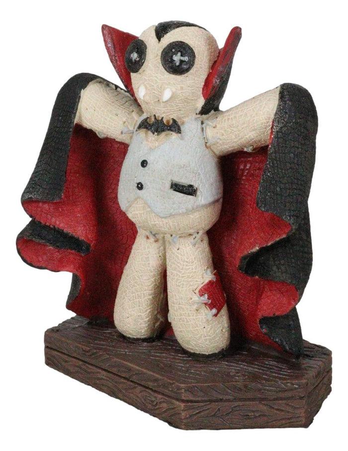 Ebros Gift Draco Vampire Dracula Pinheadz Halloween Monster With Voodoo Stitches Figurine