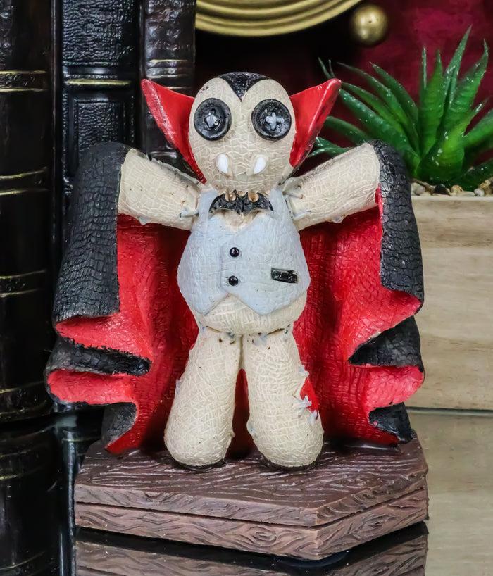 ebros gift Draco Vampire Dracula Pinheadz Halloween Monster With Voodoo Stitches Figurine
