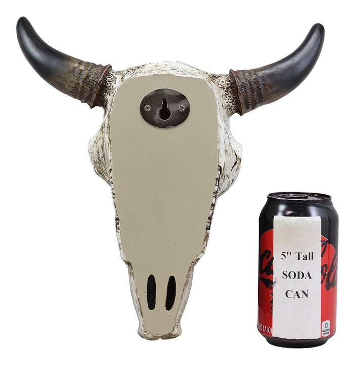 Ebros Gift Ebros 10.75" High Western Southwest Steer Bison Buffalo Bull Cow Horned Skull Head With Two Crossed Arrows And Geometric Pyramids Design Wall Mount Decor