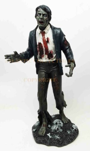 Ebros Gift Ebros 10 Inch Zombie Man With Torn Clothes Resin Statue Figurine