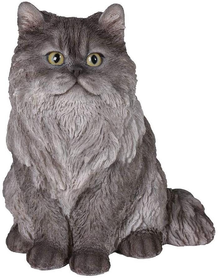 Ebros Gift Ebros 12"H Realistic Animal Persian Cat Kitten Collectible Home Decor Figurine