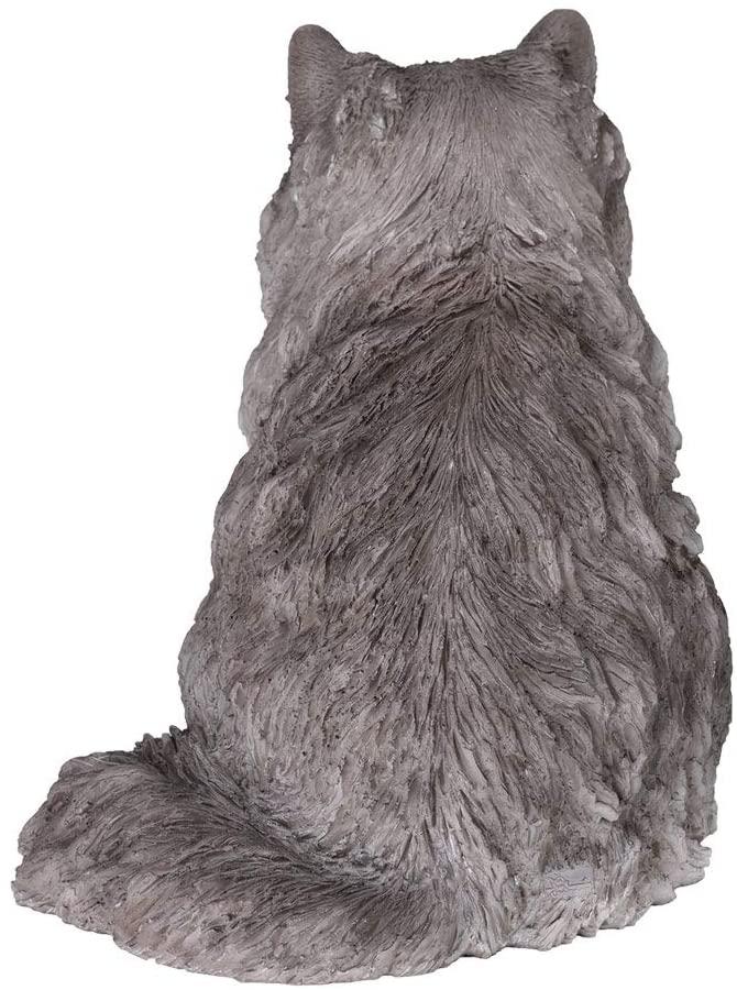 Ebros Gift Ebros 12"H Realistic Animal Persian Cat Kitten Collectible Home Decor Figurine