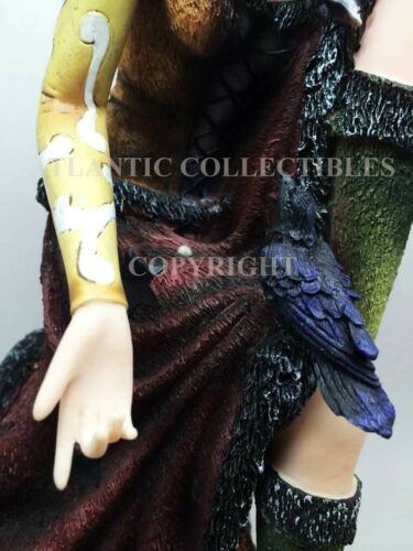 Ebros Gift Ebros 15.25 Inch Sun And Moon Sitting Witch With Lantern Statue Figurine