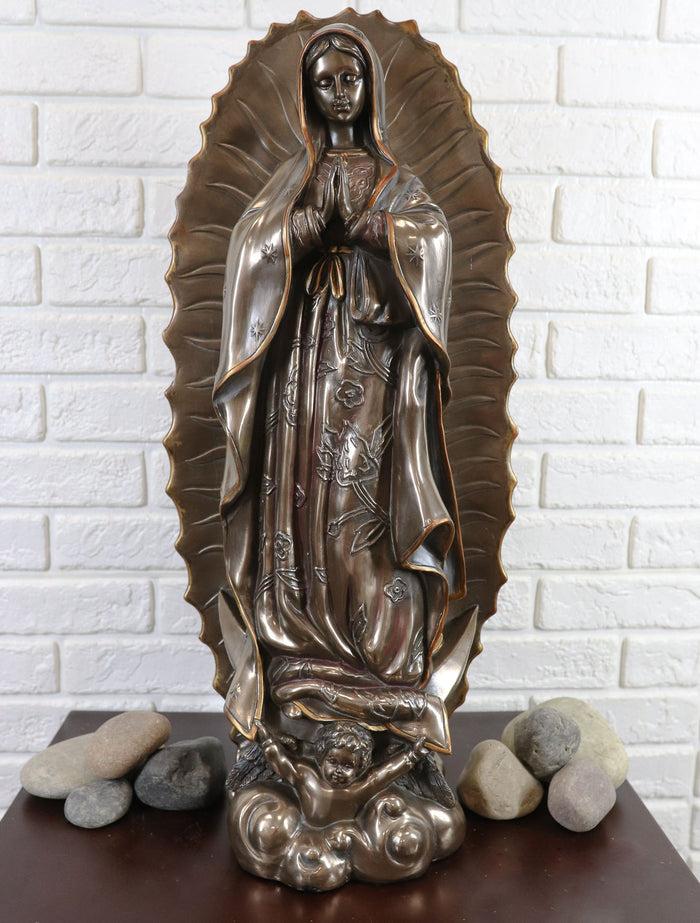 ebros gift Ebros 19" Tall Large Catholic Blessed Virgin Our Lady of Guadalupe Statue Holy Mother