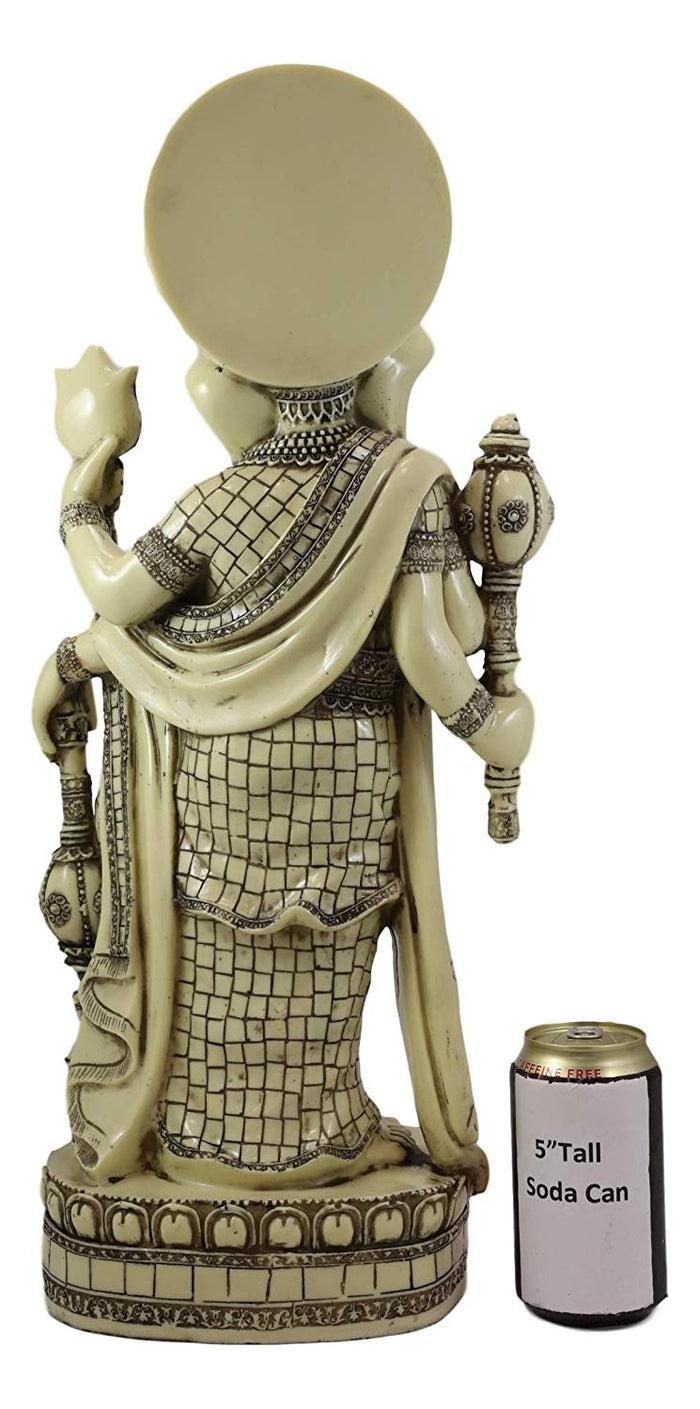 Ebros Gift Ebros 21" Tall Hindu Ganesha On Lotus Throne With Percussion Maracas Statue