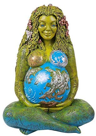 Ebros Gift Ebros 24 Inches Tall Millennial Gaia Mother Earth Goddess Statue By Oberon Zell