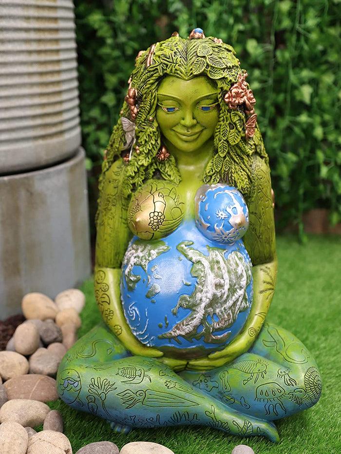 Ebros Gift Ebros 24" Tall Millennial Gaia Mother Earth Goddess Statue By Oberon Zell (XL)