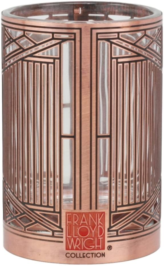 ebros gift Ebros 3.25 Inch Frank Lloyd Wright Collection Evans House Votive Holder