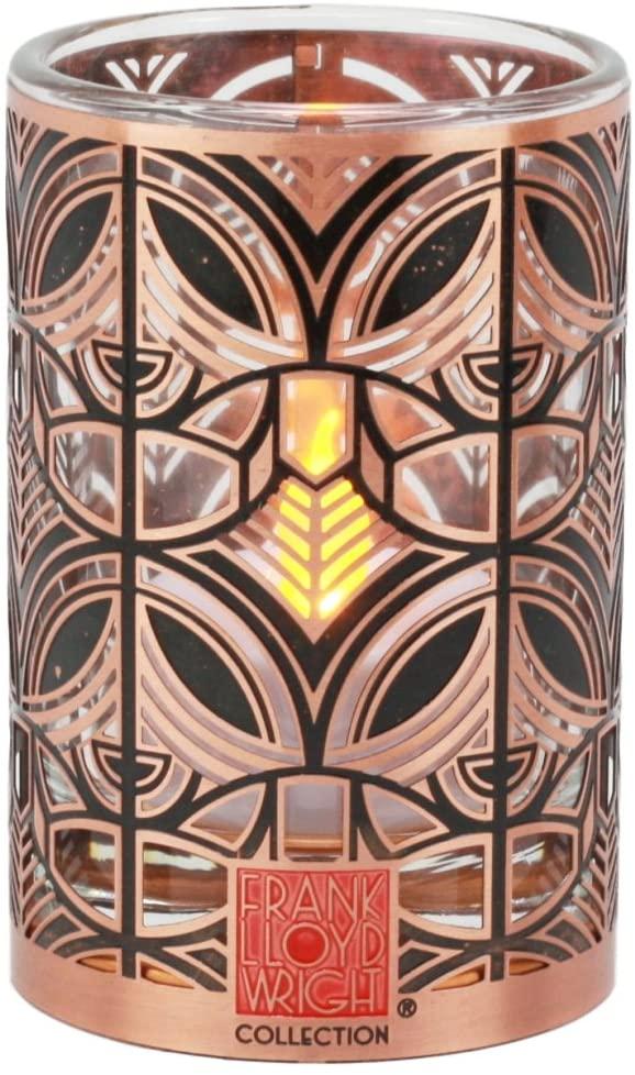 Ebros Gift Ebros 3.25 Inch Frank Lloyd Wright Greek Orthodox Church Votive Holder