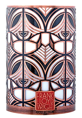 Ebros Gift Ebros 3.25 Inch Frank Lloyd Wright Greek Orthodox Church Votive Holder