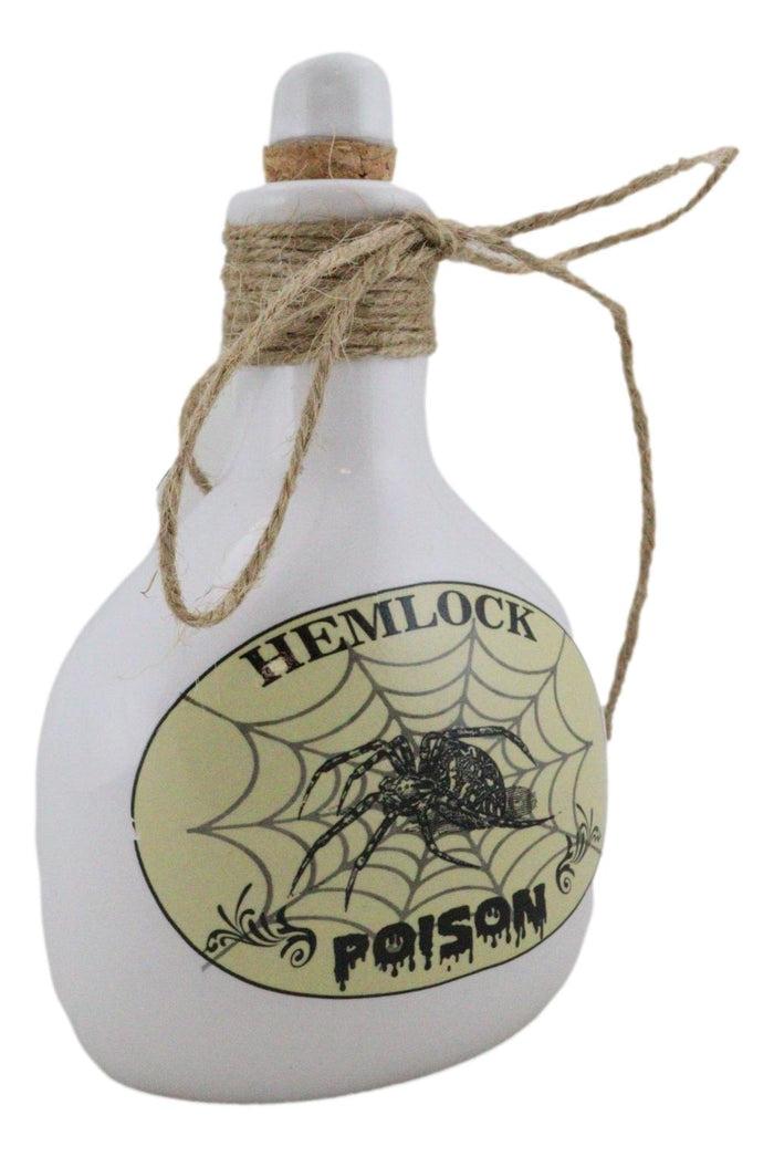 Ebros Gift Ebros 5.5"H Ceramic Mad Doctor Small Display Container With Cork Lid (Hemlock Spider)