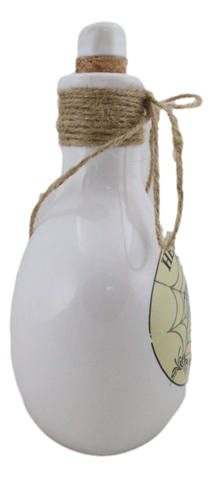 Ebros Gift Ebros 5.5"H Ceramic Mad Doctor Small Display Container With Cork Lid (Hemlock Spider)
