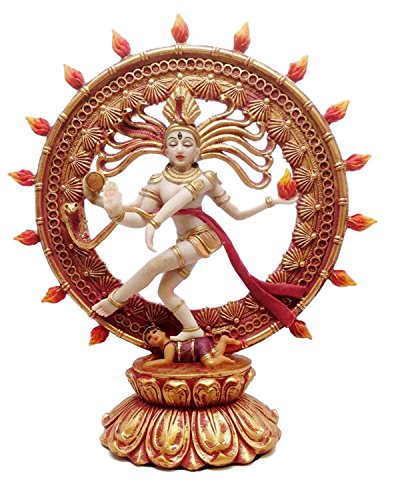 ebros gift Ebros 9" Height Hinduism Decoration Hindu Shiva Nataraja Divine Dance Figurine Statue