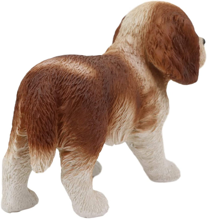 Ebros Gift Ebros Adorable Cavalier King Charles Spaniel Puppy Dog Breed Statue 6.25" Long
