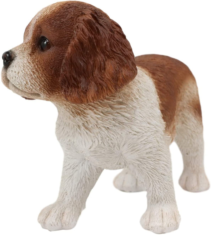 Ebros Gift Ebros Adorable Cavalier King Charles Spaniel Puppy Dog Breed Statue 6.25" Long