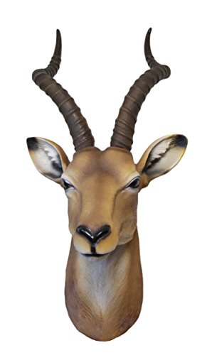 Ebros Gift Ebros African Kudu Antelope Taxidermy Wall Mount Sculpture Plaque Figurine 24"H