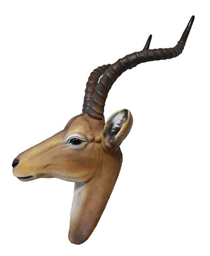 Ebros Gift Ebros African Kudu Antelope Taxidermy Wall Mount Sculpture Plaque Figurine 24"H