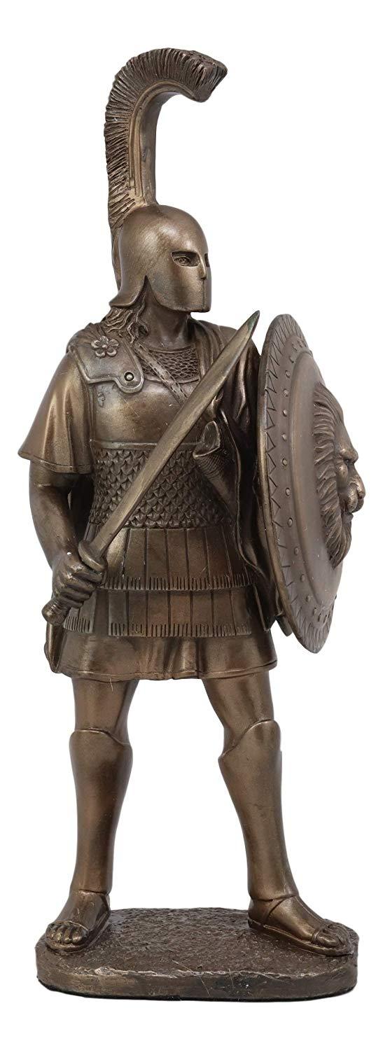 ebros gift Ebros Alexander The Great With Shield And Sword Statue King Emperor Conqueror Of Greek Macedonia Founder Of Hellenistic World Historical Home Decor Figurine