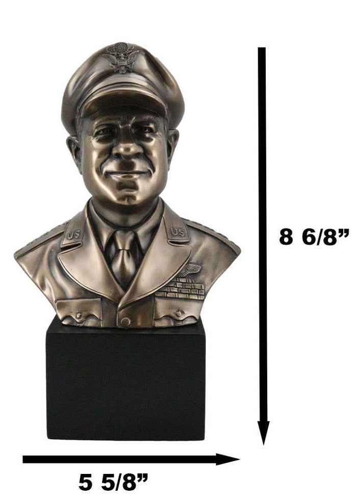 Ebros Gift Ebros American Aviation Pioneer Jimmy Doolittle Military Airman Pilot Bust 9"H