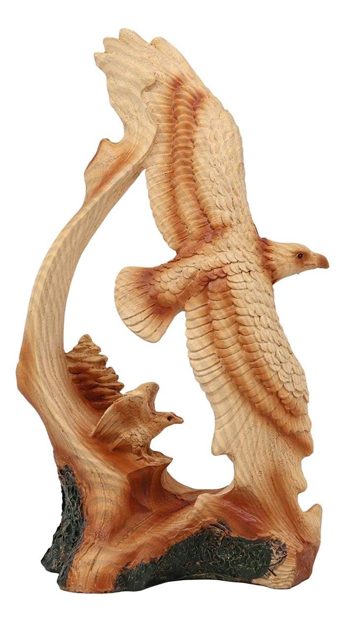 Ebros Gift Ebros American Wildlife Aerial King Of The Sky Bald Eagle Soaring Statue 7.25"H