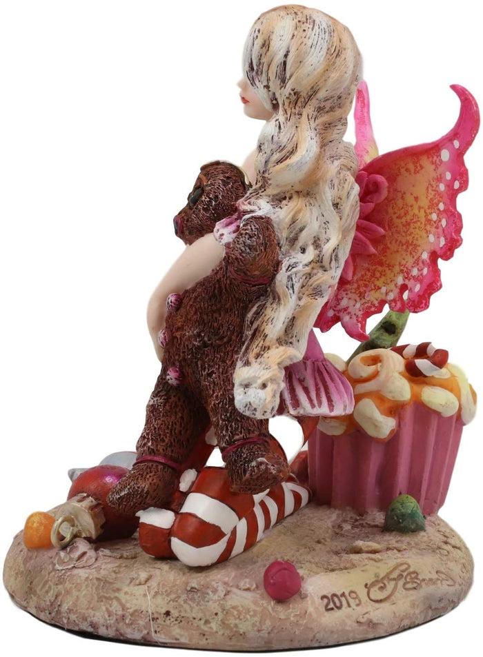 Ebros Gift Ebros Amy Brown Christmas 'TWAS The Night' Fairy Hugs Gingerbread Man Figurine
