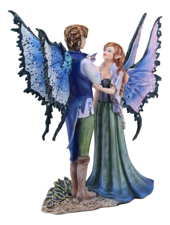 Ebros Gift Ebros Amy Brown Family Love Fairy Mother Father And Baby Child Statue 9.5" Tall Fantasy Mythical Faery Garden Magic Collectible Figurine Fairies Pixies Nymphs Decor