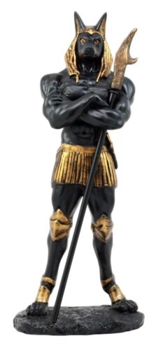 Ebros Gift Ebros Ancient Egyptian God Anubis Figurine 11" Tall Jackal God Mummification