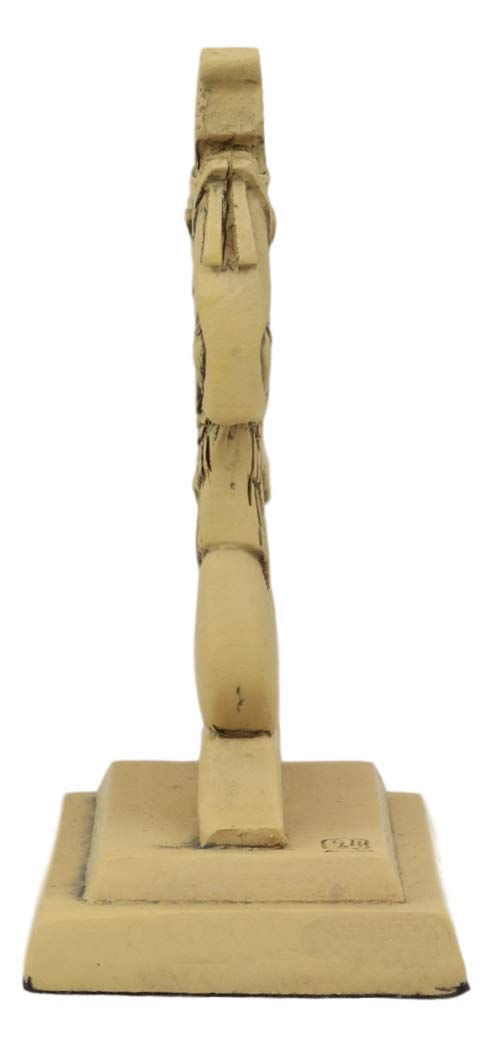 Ebros Gift Ebros Ancient Egyptian Hieroglyphic Kneeling Winged Goddess Maat Mini Figurine 3.25"H
